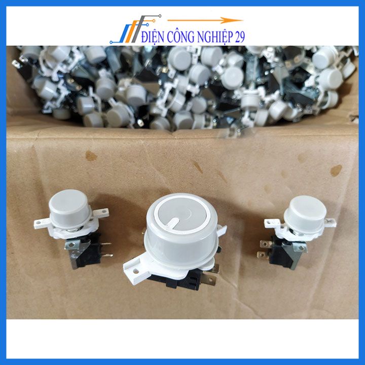 Công tắc quạt điều hoà 6 chân - bộ 3 chiếc đủ núm thay thế sửa chữa quạt