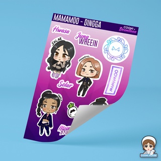 Hình dán Mamamoo Cooni x Deanillaa cắt hình