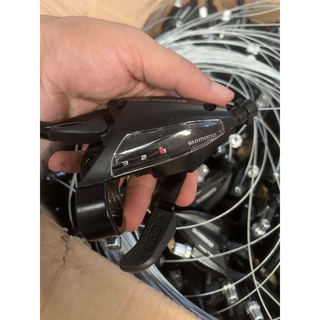 Tay bấm xả xe đạp thể thao 3/8 EF500-8 Shimano