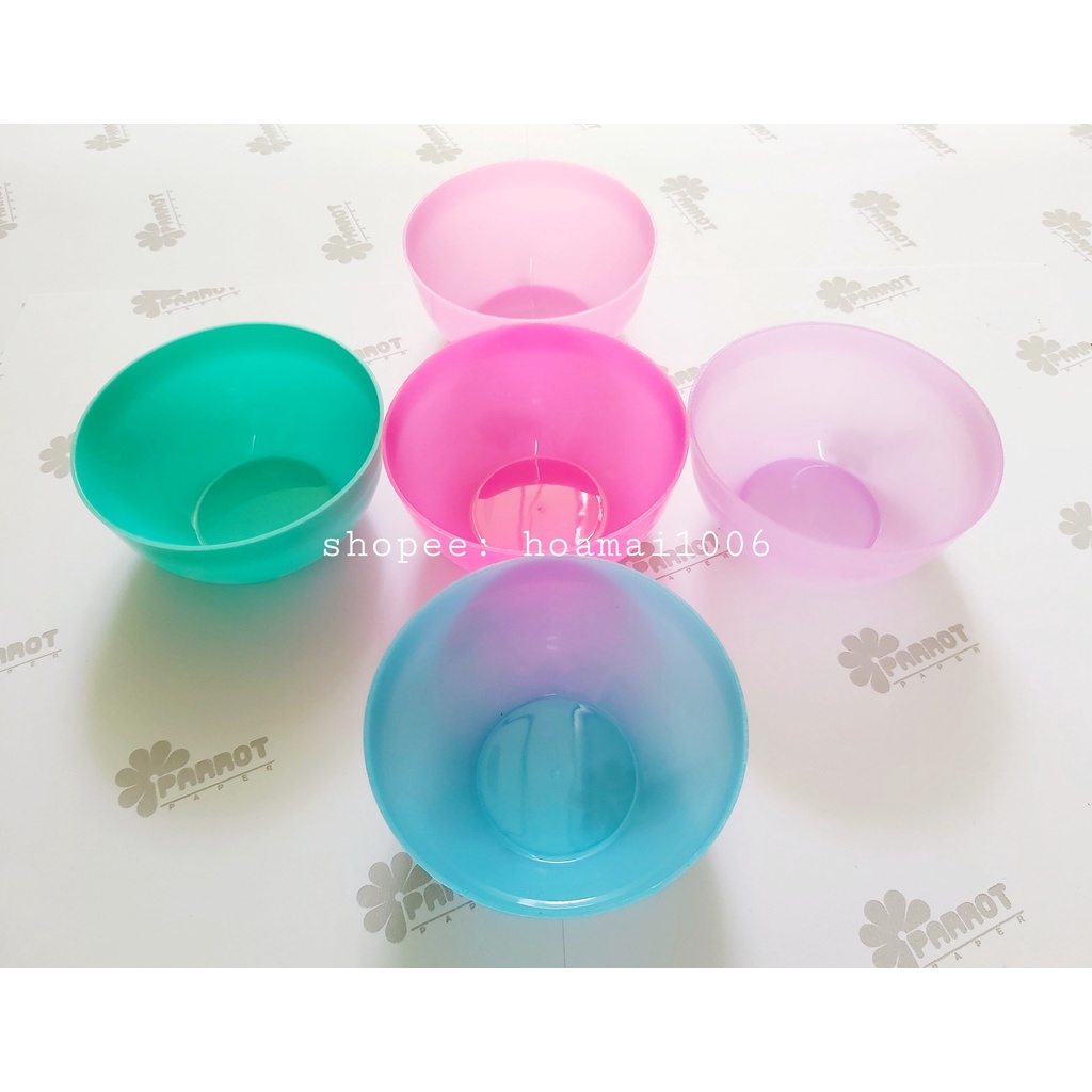 20 CHÉN NHỰA TRỘN MẶT NẠ, BÁT TRỘN MASK