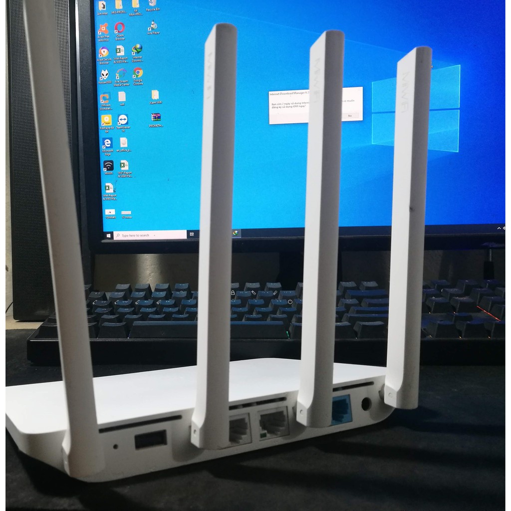 Bộ phát wifi Xiaomi Mi Gen 3, MIR3 AC1200 băng tần kép giao diện tiếng Việt Padavan, rom gốc, rom Openwrt, open port. | BigBuy360 - bigbuy360.vn