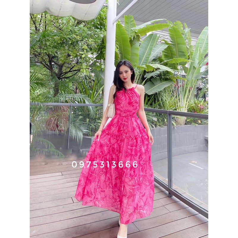 Đầm Maxi Cổ Yếm, Váy Maxi Lệch Vai V94, Chất Voan Mềm Mướt, Nhiều Màu Đính Hoa, Cho Dáng Dài Miên Man, Mẫu Hot Nhất | BigBuy360 - bigbuy360.vn