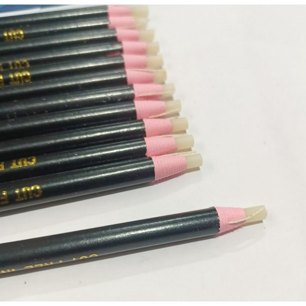 Hộp 12c Bút Sáp Vẽ Vải Cuộn Giấy, Dùng Đánh Dấu Vải STANDARD