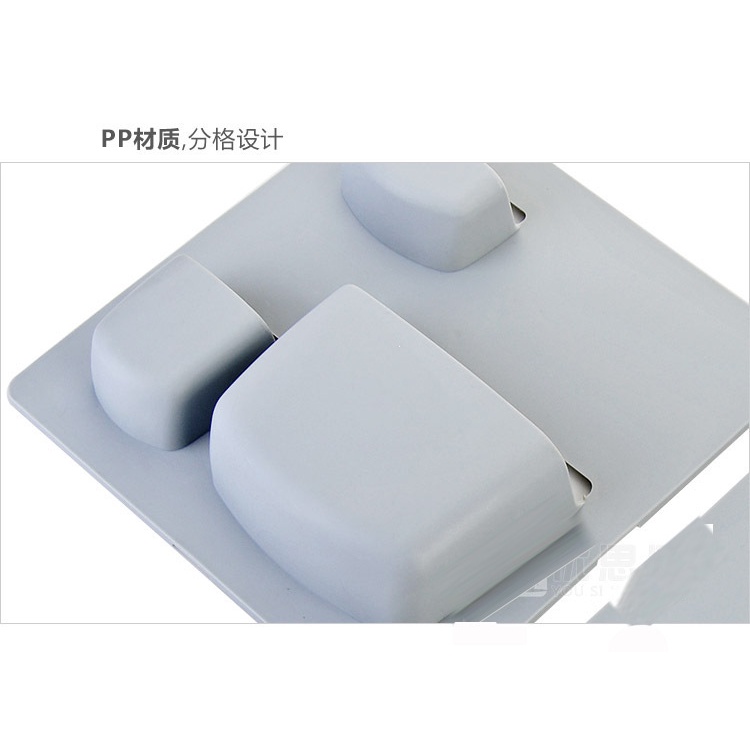 Giá Nhựa Dán Tường Đa Năng, Kệ PVC Đựng Đồ Gắn Tường Tiện Lợi