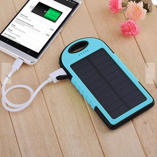 Pin sạc dự phòng giá rẻ năng lượng mặt trời có đèn led