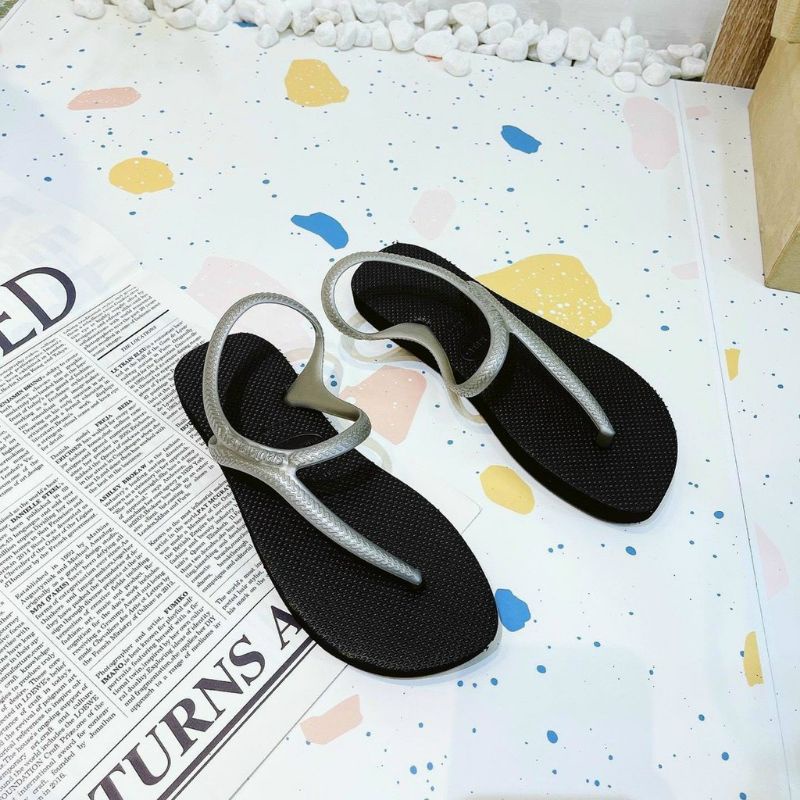 Sandal xỏ ngón Dép xốp Dép xỏ ngón đi học đi chơi đi biển