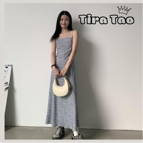 Váy Hai Dây Hoa Nhí Dáng Suông Dài Siêu Cá Tính ( Có big size) HN01
