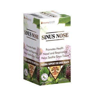 Viên uống sinus nose chai 30v hỗ trợ giảm viêm xoang