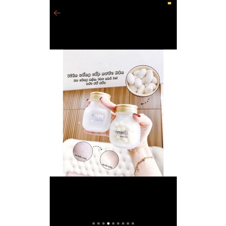 Viên Uống Cấp Nước Bảo Vệ Sức Khỏe Phiên Bản Mới,Chống Nắng Collagen Innerb Aqua Rich