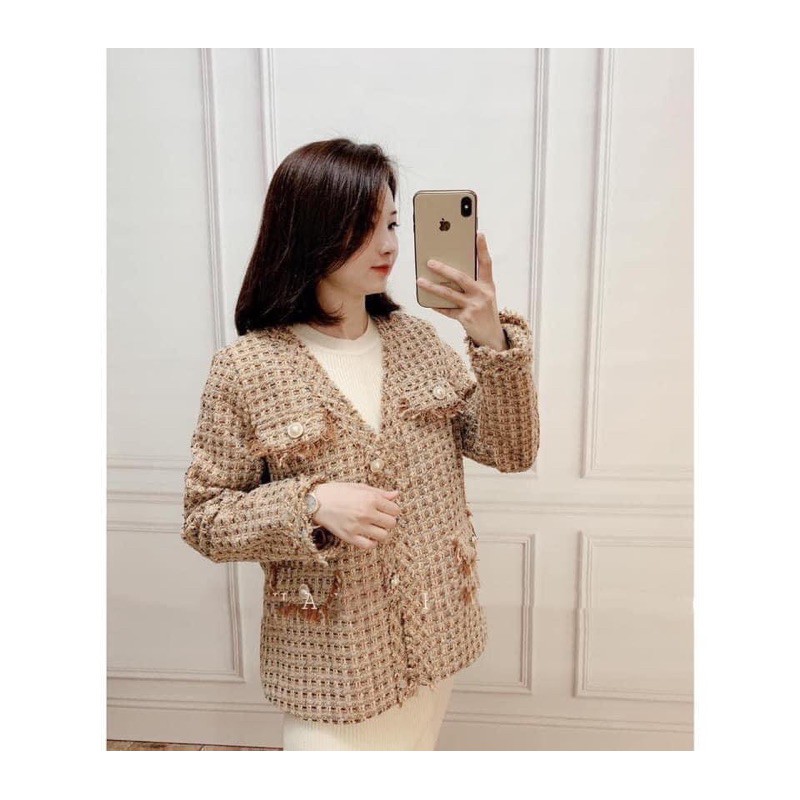 Oder áo dạ tweed