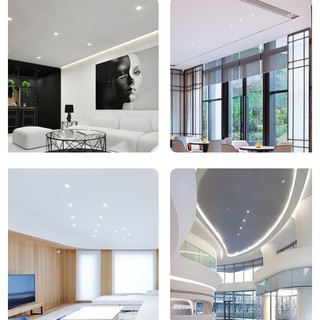 Đèn led âm trần 3W/7W/9W