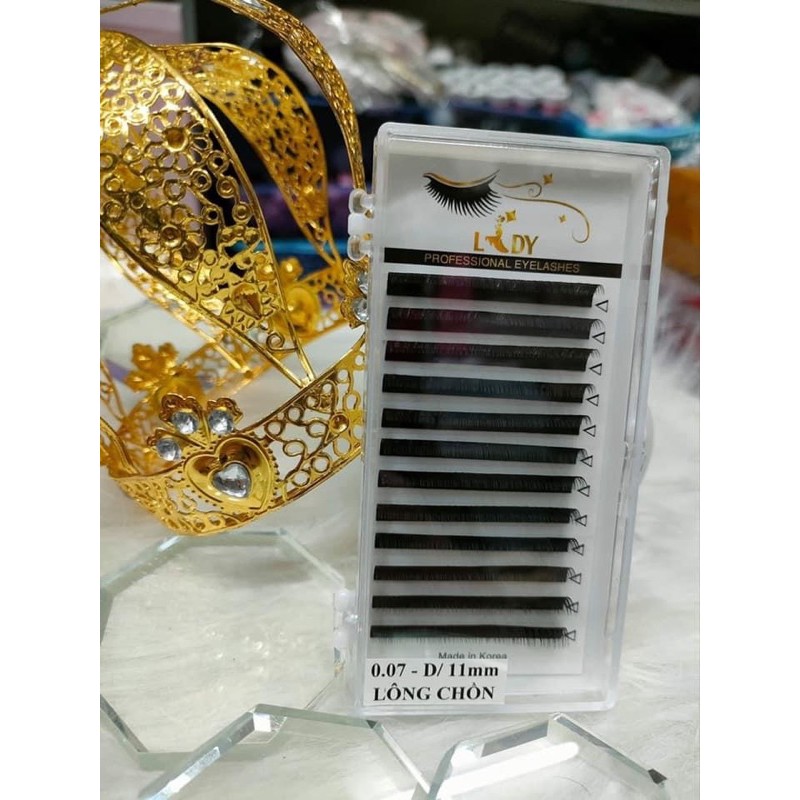 Mi lông chồn nối bắt keo nối tạo fan volume hay classic thiết kế