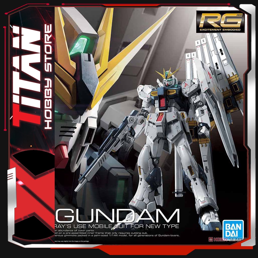 Mô hình lắp ráp Gunpla RG 1/144 Nu Rx-93 V Gundam Bandai Japan