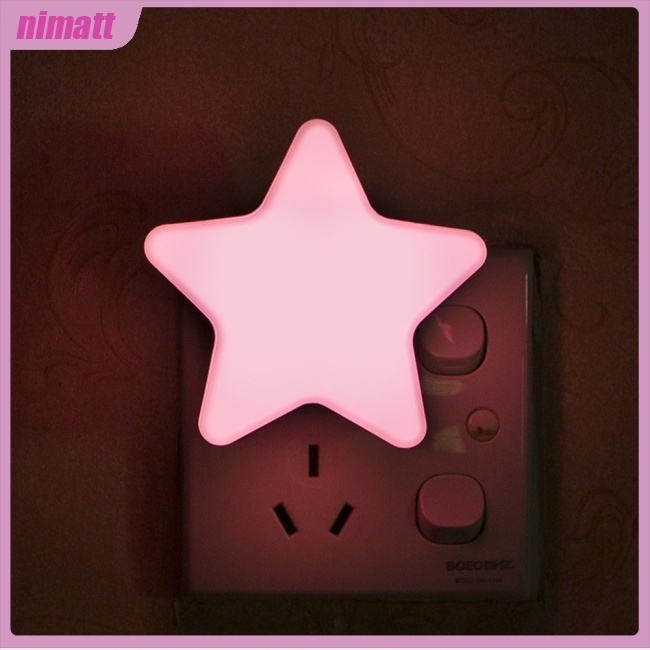Đèn Ngủ Cảm Ứng Mini Hình Ngôi Sao Cho Bé
