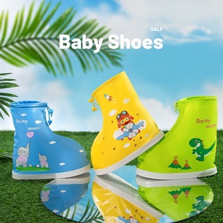 Ủng Đi Mưa Cho Trẻ Họa Tiết Dễ Thương - Bốt Đi Mưa Cho Bé Trai Và Gái