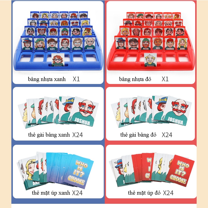 Trò chơi Who is it? - boardgame cực đỉnh mới nhất 2022