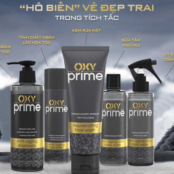 [SALE KHỦNG] NGUYÊN BỘ OXY PRIME 4 MÓN DATE 9/2020