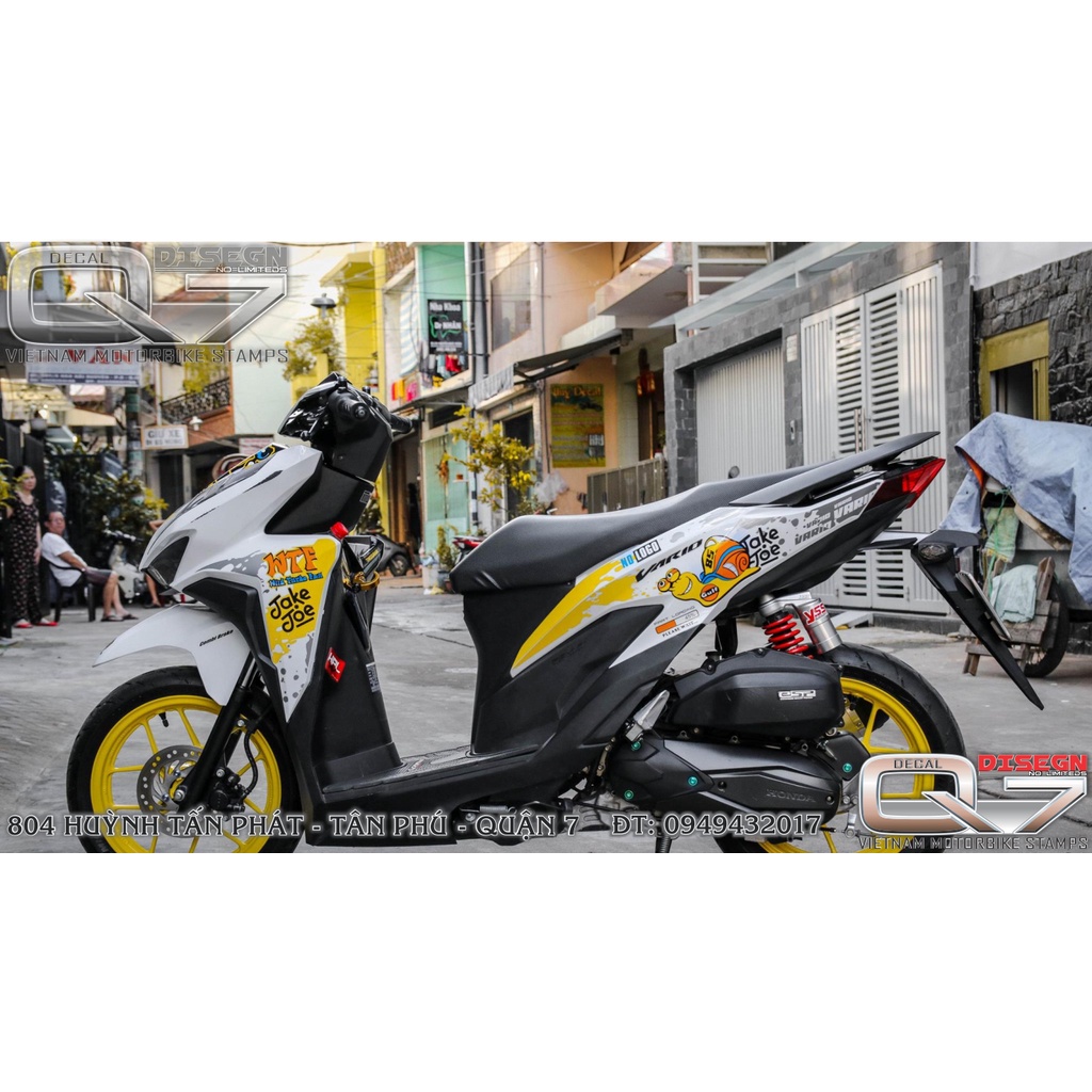 Tem rời vario - ốc sên - decalq7
