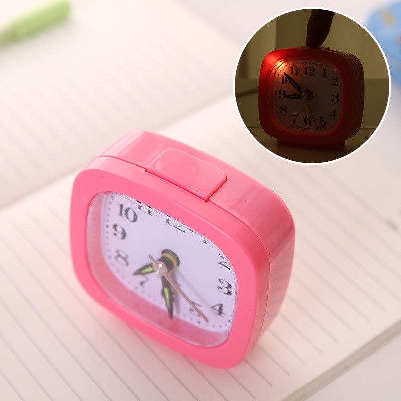 Đồng hồ để bàn học báo thức mini cute giá rẻ phù hợp cho sinh viên học sinh không sợ muộn giờ học