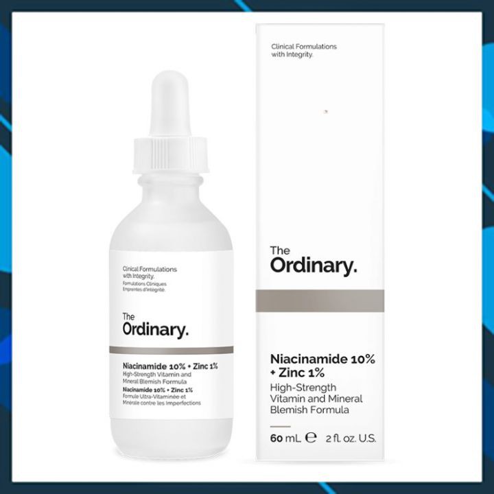 [COMBO] Serum The Ordinary Niacinamide 10% 30ml + Hyaluronic Acid 2% + B5 30ml - Whie Store