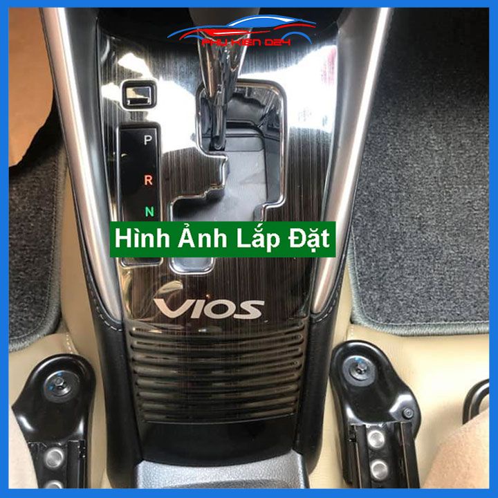 Ốp nội thất Vios 2019-2020-2021-2022 vân Titan bảo vệ chống trầy xước và làm đẹp xe