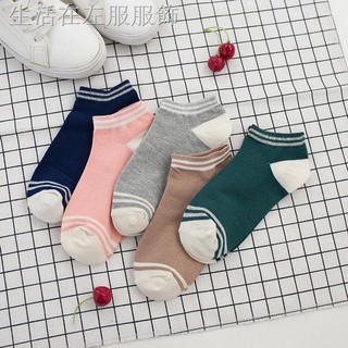 Thaovt - vớ cotton mỏng cổ thấp phong cách hàn quốc cho nữ