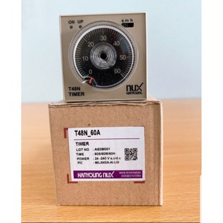 Rơle thời gian Hanyoung T48N Timer Hanyoung T48N 24V - 220V 01A 03A 10A 60A 06A kèm đế