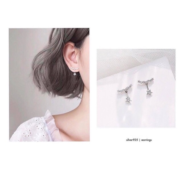 Khuyên tai Bạc - Twinkle Star - SILVERGO