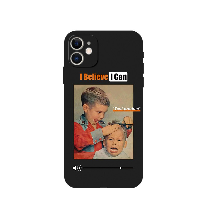 Thời Trang Ốp Điện Thoại tpu In Hình Cậu Bé Cho iphone 12 13 mini 14 pro 11 pro max xr xs max 6s plus 7 8 plus se2