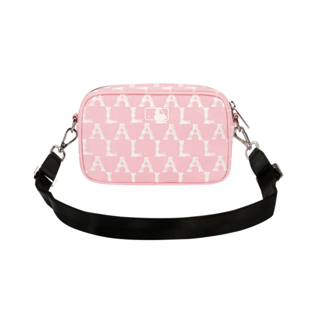 Túi Monogram Mini Crayon Cross Bag LA Pink - Hàng Chính Hãng - Túi Đeo Phong Cách Hàn Quốc