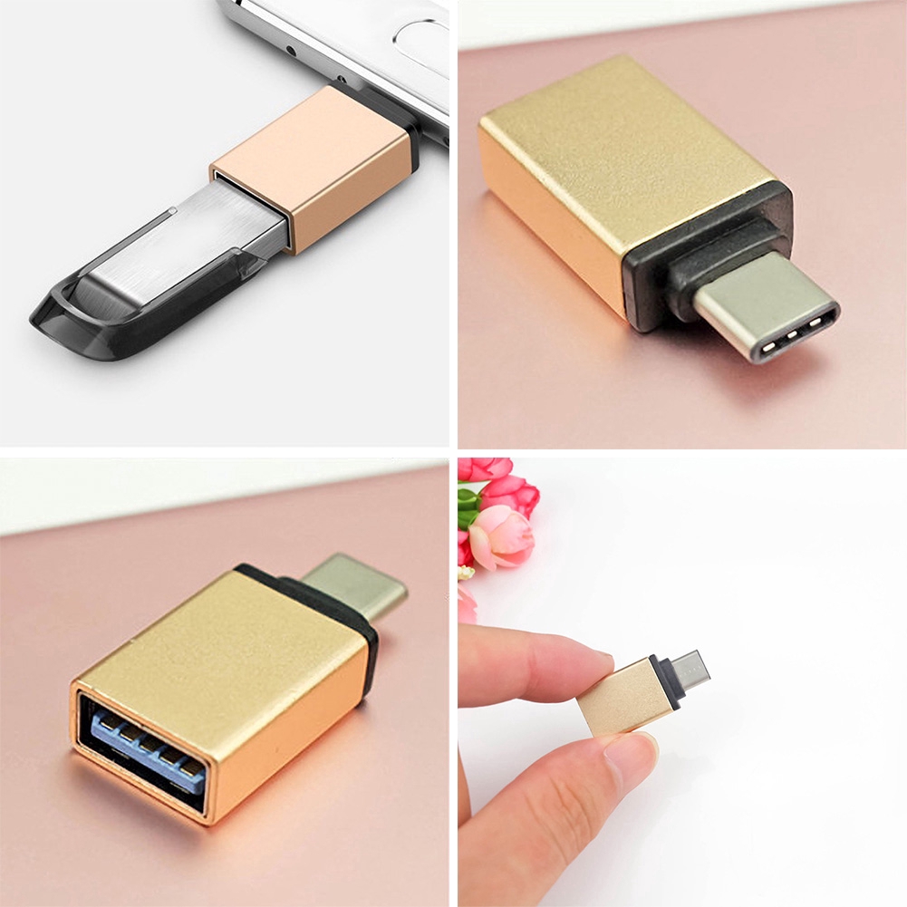 Đầu Chuyển Đổi Otg Usb-C 3.1 Type C Sang Usb 3.0