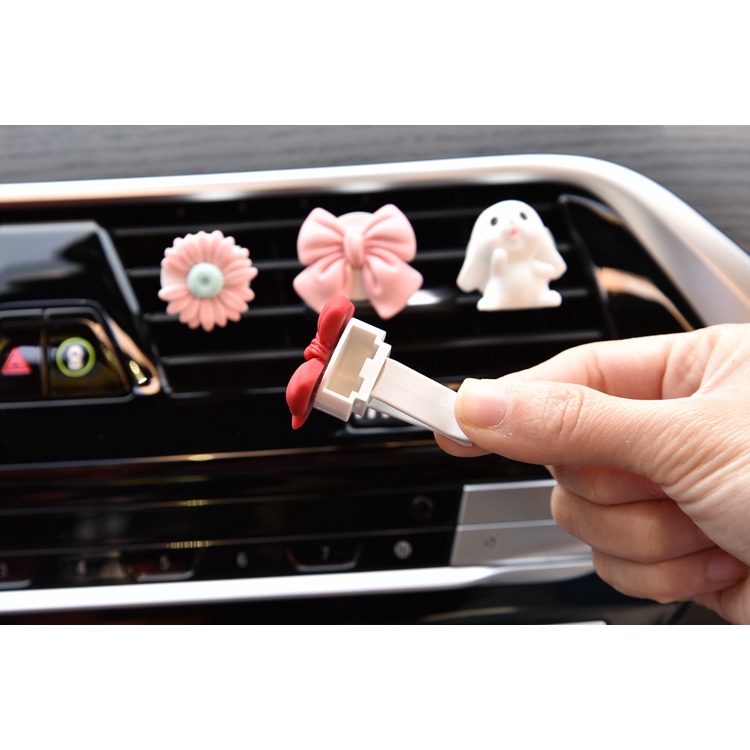 [Ưu Đãi Đặc Biệt] Phụ Kiện Trang Trí Ống Xả Khí Tự Động Làm Mát Không Khí Cho Xe Hơi