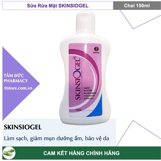 Sữa Rửa Mặt và Tắm SKINSIOGEL Chai 150ml