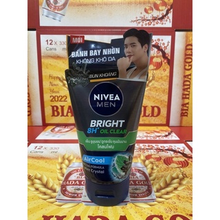 SỮA RỬA MẶT NIVEA MEN GIÚP KIỂM SOÁT NHỜN CHỨA HẠT MÁT-XA 100g