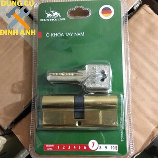 Lõi khóa Huy Hoàng - Ổ khóa tay nắm - Củ chìa Huy Hoàng