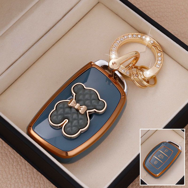 Vỏ Bảo Vệ Chìa Khóa Xe Hơi Hyundai Ix35 Ix25