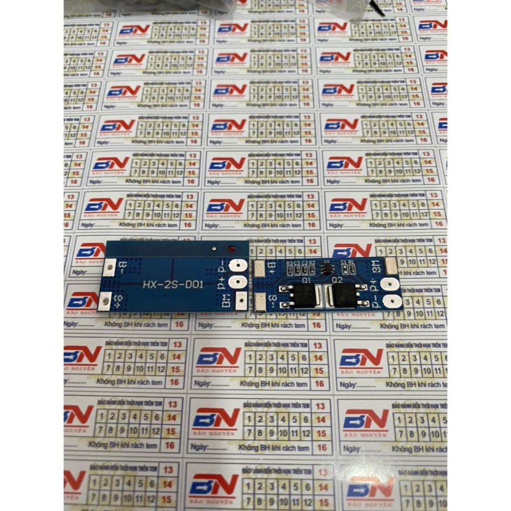 Mạch 2s 8a Bảo Vệ Pin Lithium 18650