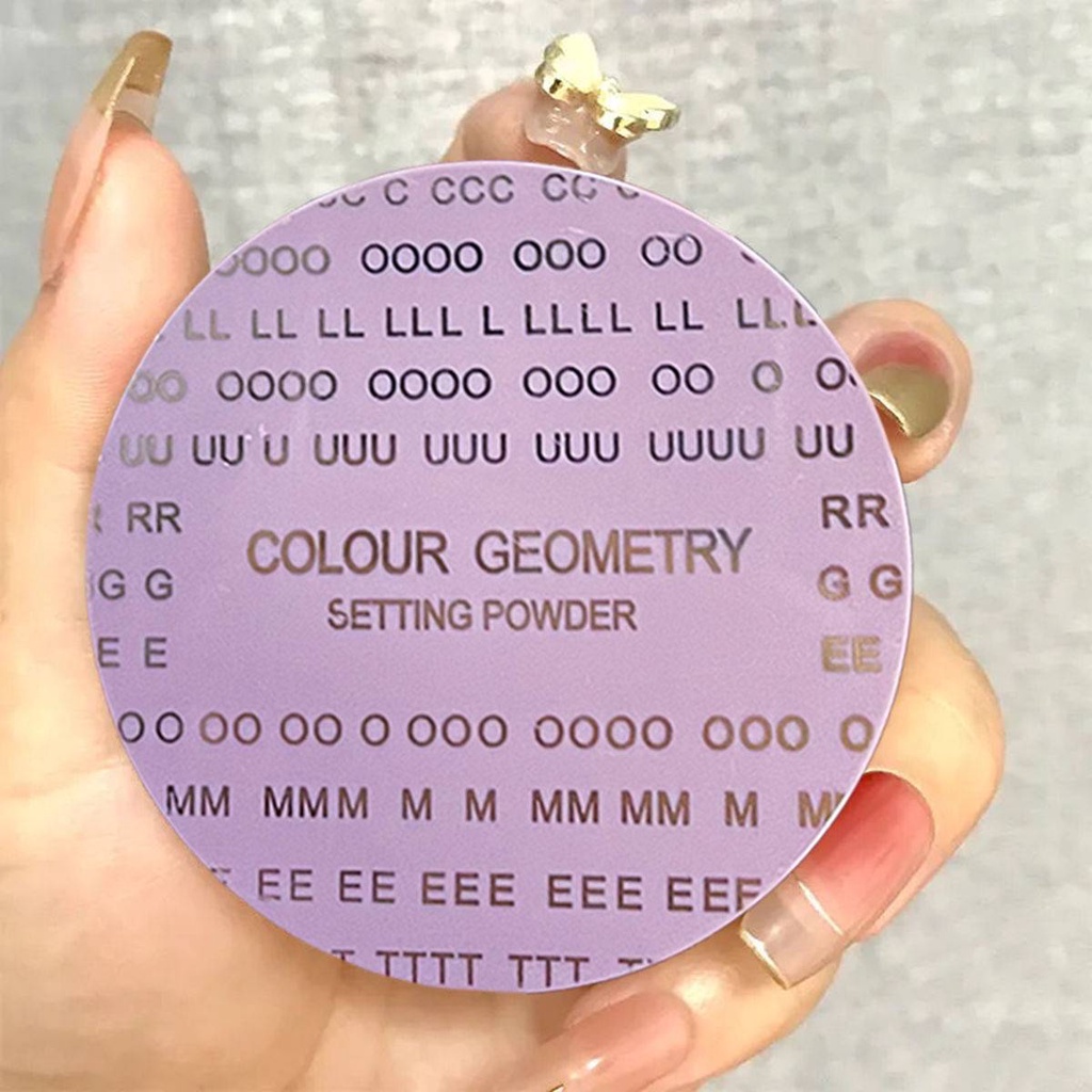 [Hàng mới về] Phấn phủ 3 màu tùy chọn trong suốt kháng nước kèm mút tán phấn tiện dụng