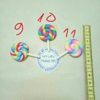Mô hình Kẹo mút lollipop trang trí nhà búp bê