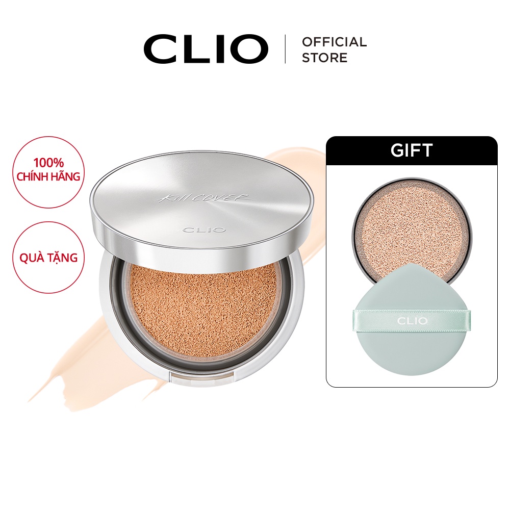 Phấn nước CLIO 15g*2 chống nắng SPF40 PA++ chăm sóc da