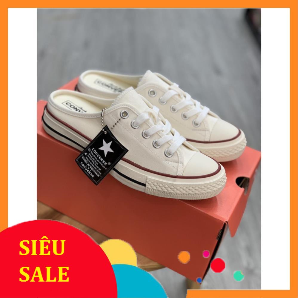 Giày Thể Thao Đạp Gót,Giày Sneaker Sục cv đen trắng,mới nhất,hót nhất | BigBuy360 - bigbuy360.vn