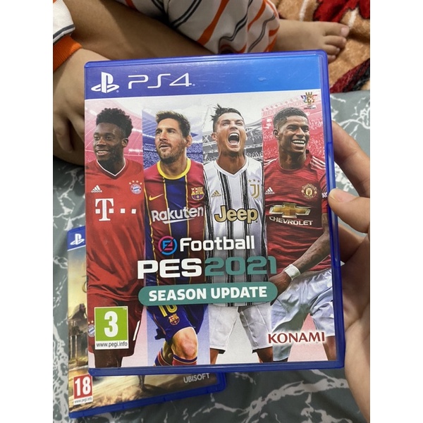 Đĩa game ps4 PES 2021 like new.