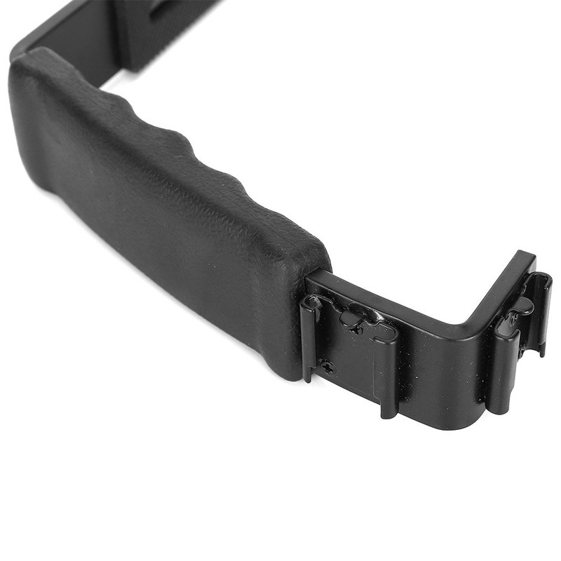 Dụng cụ mở rộng tay cầm hình chữ L 1/4 inch gắn micro/ đèn led dành cho DJI OSMO Mobile 3