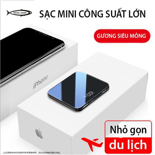 SẠC DỰ PHÒNG ĐA NĂNG 5000mAh CÓ ĐÈN GIAN HANG GIA UU DAI KHAI TRUONG 2019