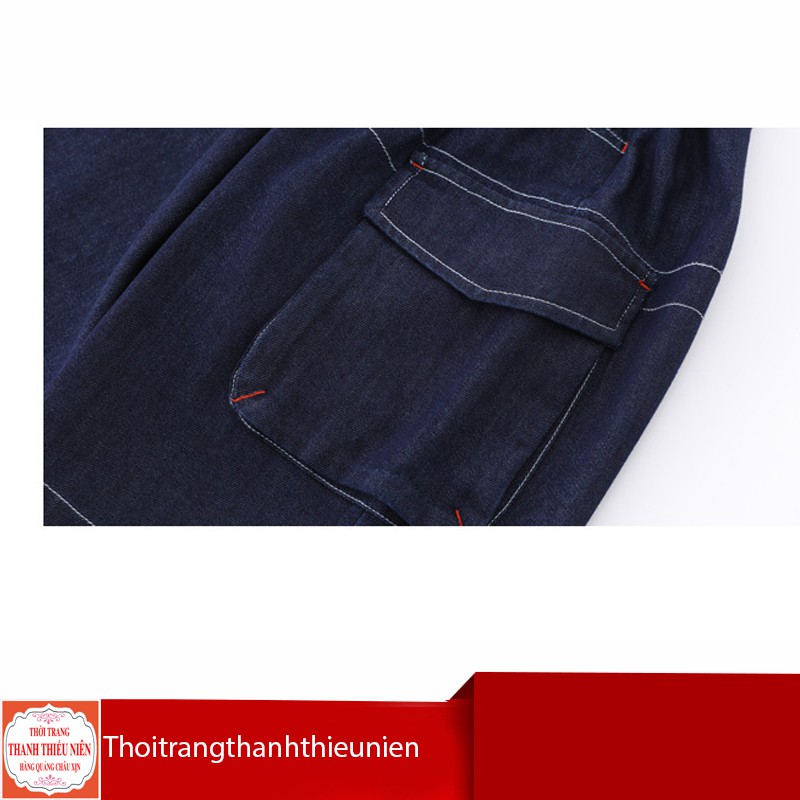 [35Kg - 75Kg] Quần Sooc Bò Nam Quần Short Jean Hàng Quảng Châu | BigBuy360 - bigbuy360.vn