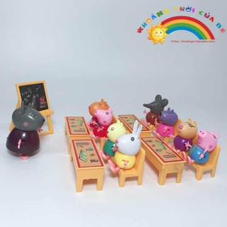 Đồ chơi lớp học peppa pig