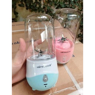 cầm tay mini sạc pin, Máy say sinh tố cầm tay đa năng mini 300ml, Tiện Lợi cho mọi Gia Đình