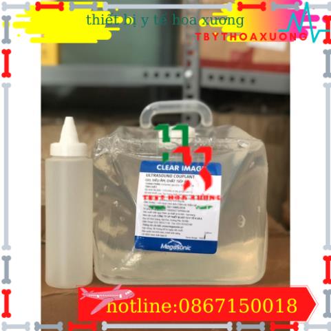 Gel Triệt Lông Megasonic Can 5 Lít