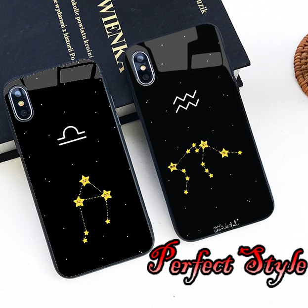 Ốp lưng Cung Hoàng đạo phủ bóng cao cấp cho IP 6 / 7 / 8 / 6plus 7plus 8 plus