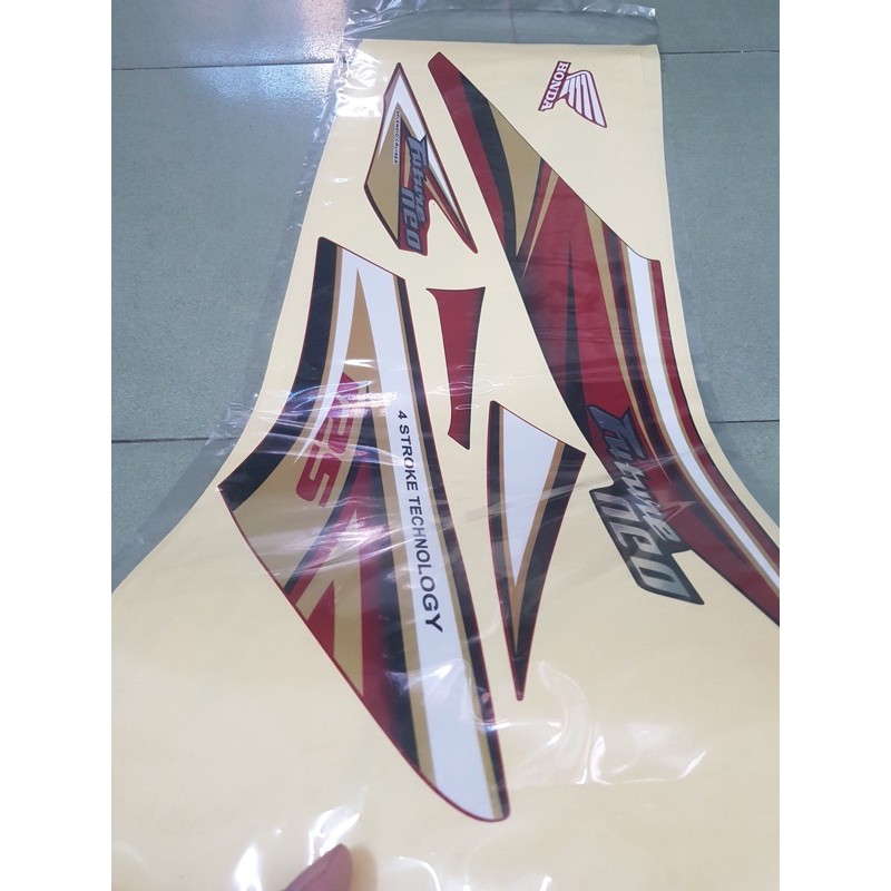 Tem rời cover Future Neo 125 đỏ đen uv -1